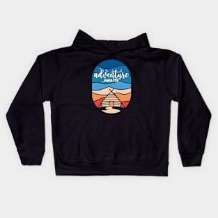 Adventure Awaits Kids Hoodie